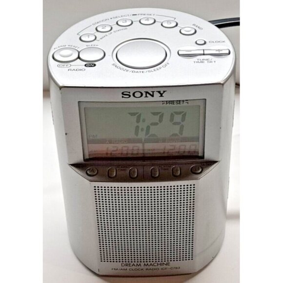 Sony Dream Machine FM/AM Clock Radio ICF-C793 Tested - Picture 2 of 8